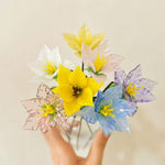 Mini Hand-Blown Glass Rose Stem – June Birth Flower & Everlasting Anniversary Gift