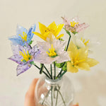 Mini Hand-Blown Glass Rose Stem – June Birth Flower & Everlasting Anniversary Gift